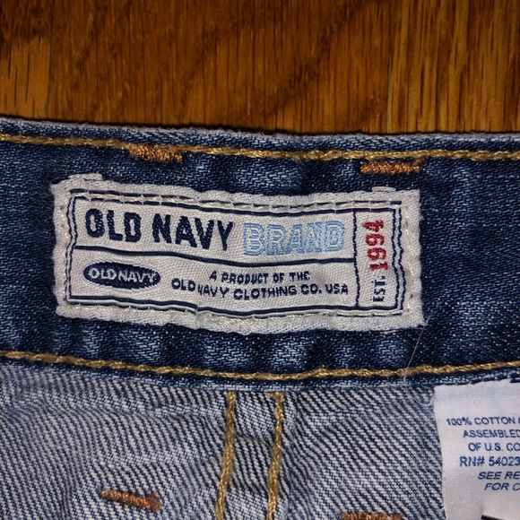 Vintage Old Navy Carpenter MicroMini (Jean) Skirt - Picture 2 of 5